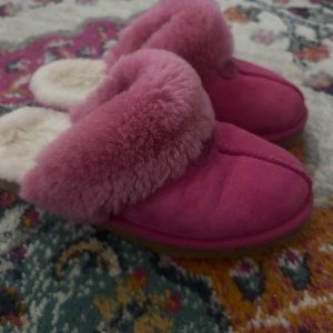 Dark Pink Slide on Uggs Size 7
